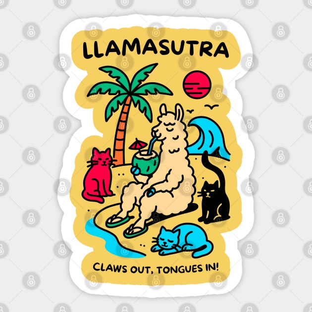 LLAMASUTRA Sticker by Fabrik